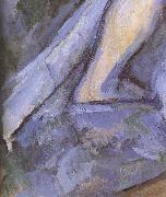 Paul Cezanne Detail of  Portrait of bather oil painting picture wholesale